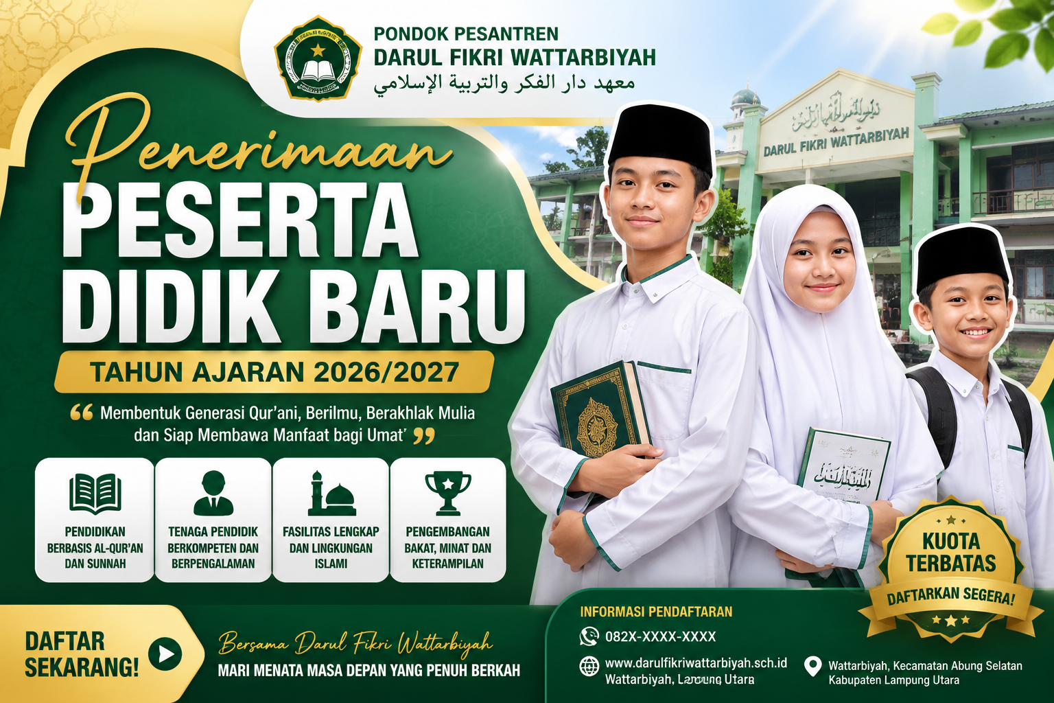 Penerimaan Peserta Didik Baru Tahun Ajaran 